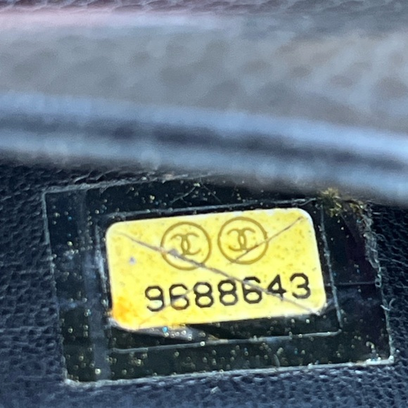 AUTHENTIC CHANEL Caviar Timeless CC French Wallet Black - Picture 5 of 15